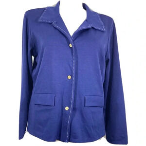 Sag Harbor Career Business Blazer Button Front Size XL